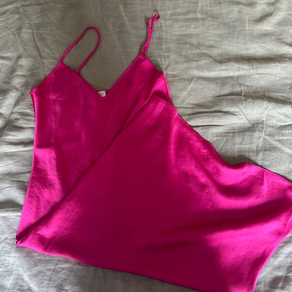 Aritzia Pink Slip Dress